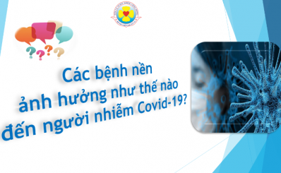 Các bệnh nền ảnh hưởng như thế nào đến người nhiễm Covid-19?